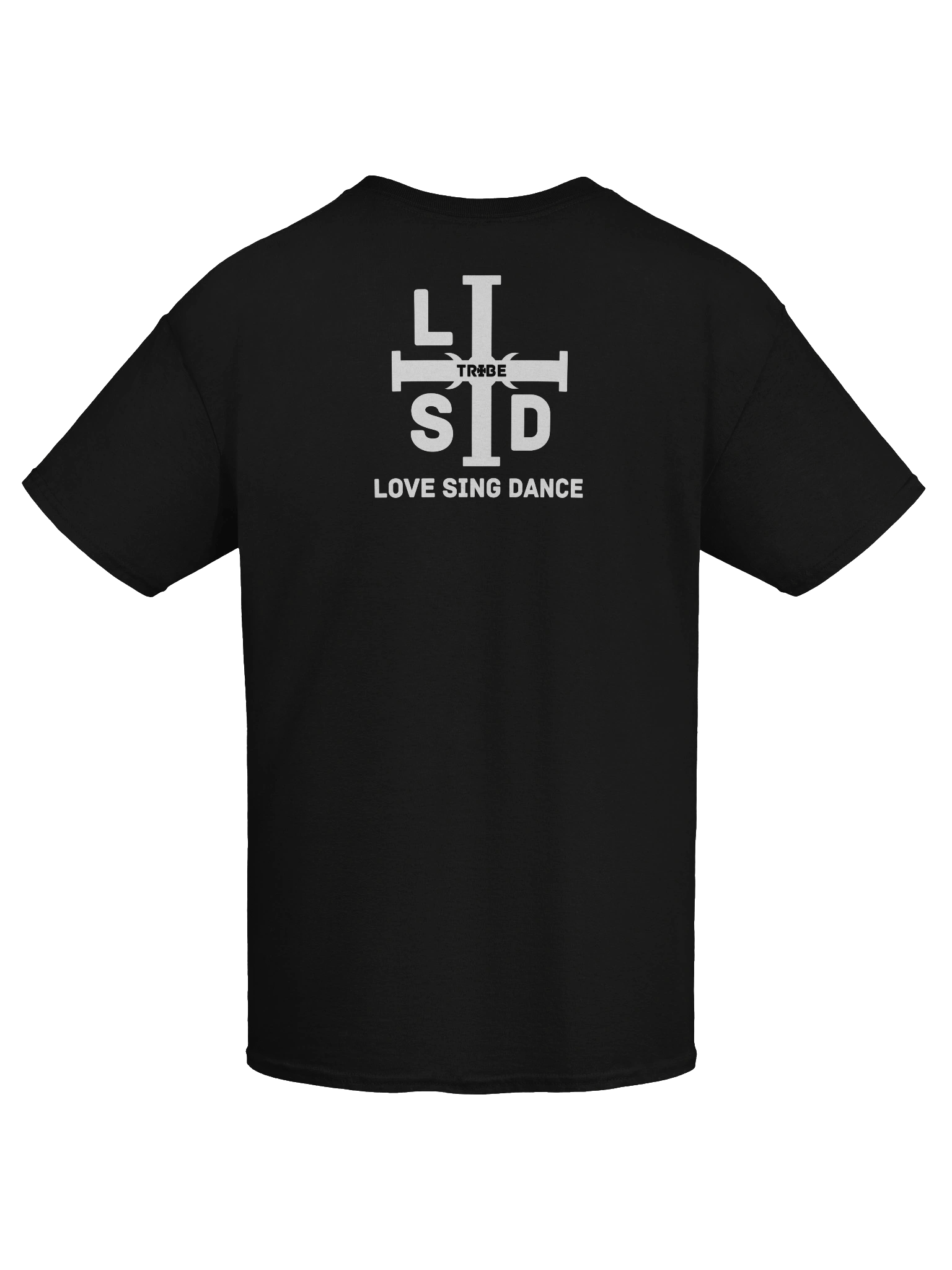 LSD TRIBE "Love Sing Dance" Mystic Tee {White Emblem} product image (9)