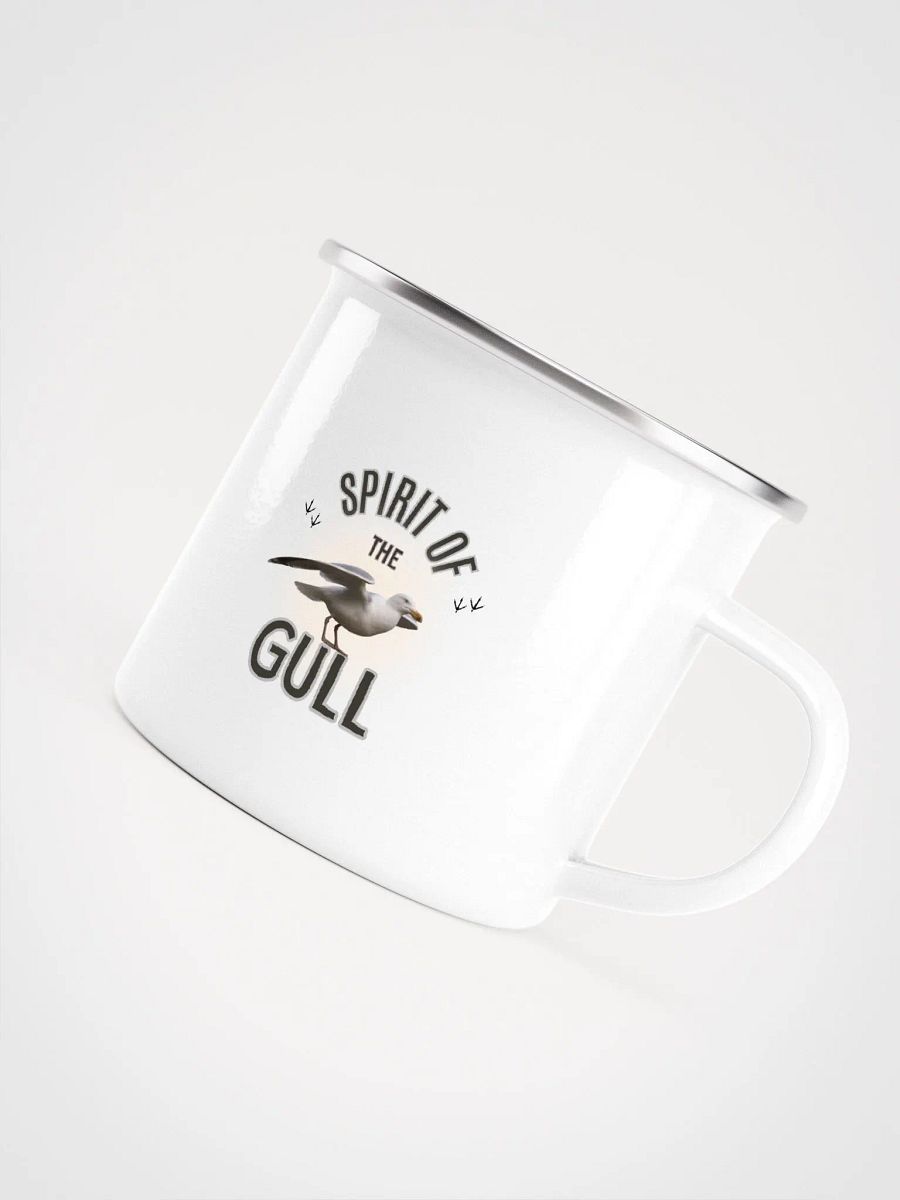Spirit of the Gull Enamel Mug product image (5)