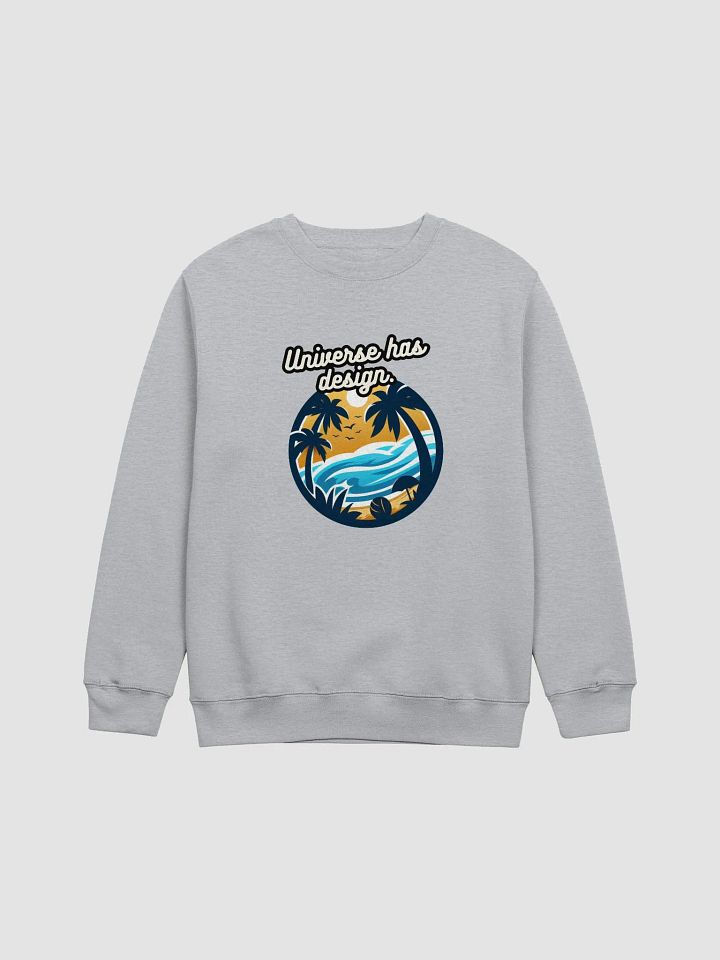 Tropical Universe Crewneck Sweatshirt | motto universe has design product image (1)