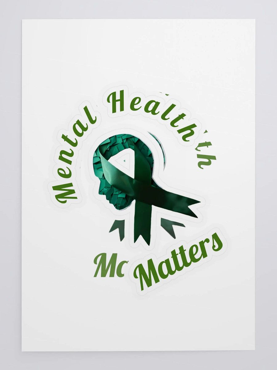 Mental Health Matters Kiss Cut Sticker Sheet product image (3)