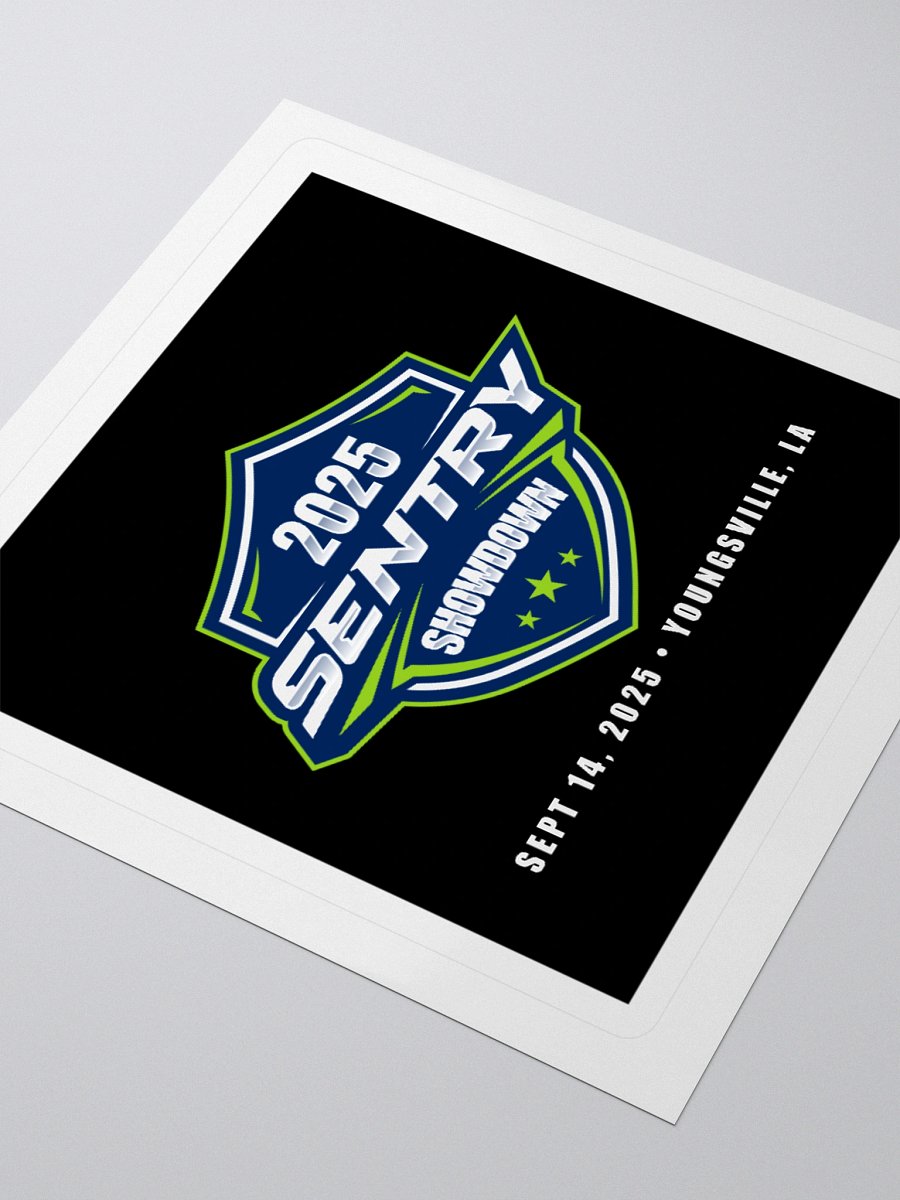 2025 Sentry Showdown Kiss Cut Stickers product image (9)