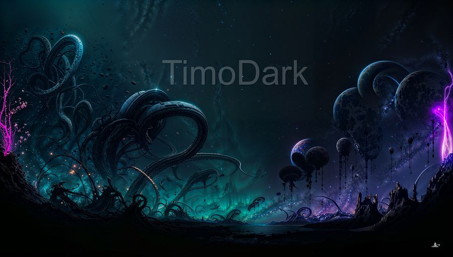 Celestial Wilderness Desktop Wallpaper product image (1)