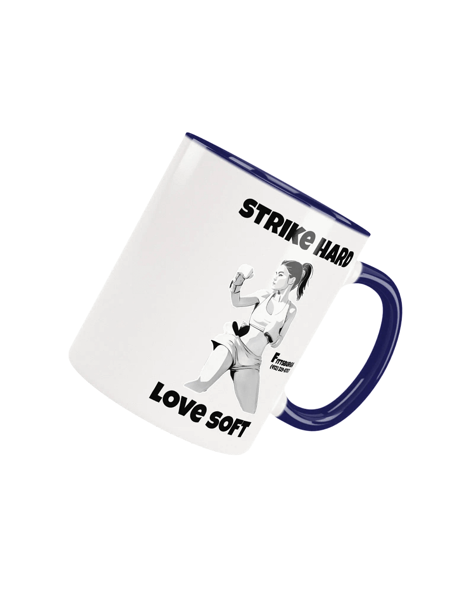 Warrior Women Ceramic Mug Navy product image (4)