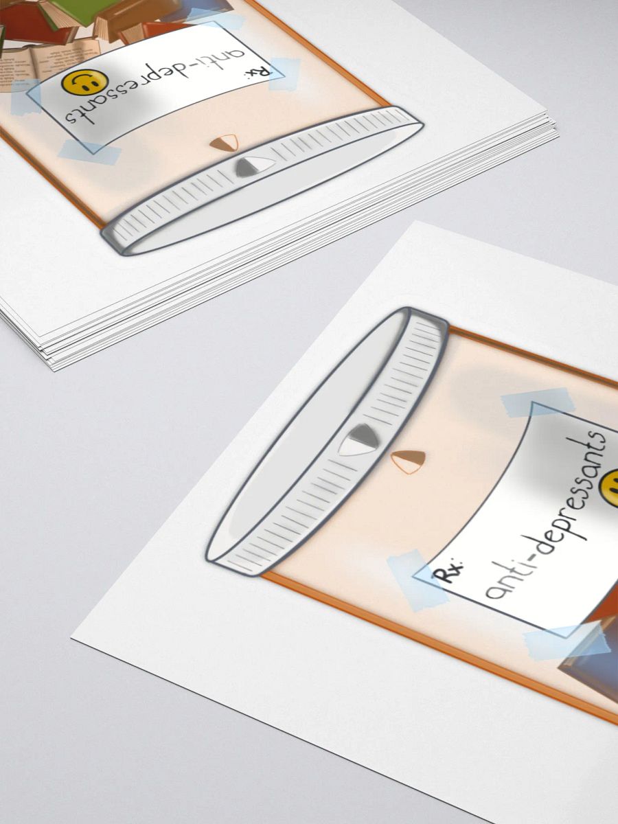Anti-Depressants Sticker product image (4)
