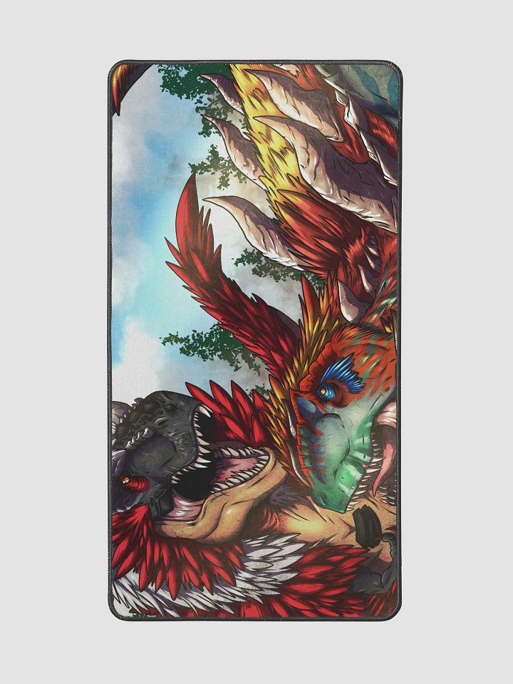 Redclaw vs Gishath Desk Mat product image (2)