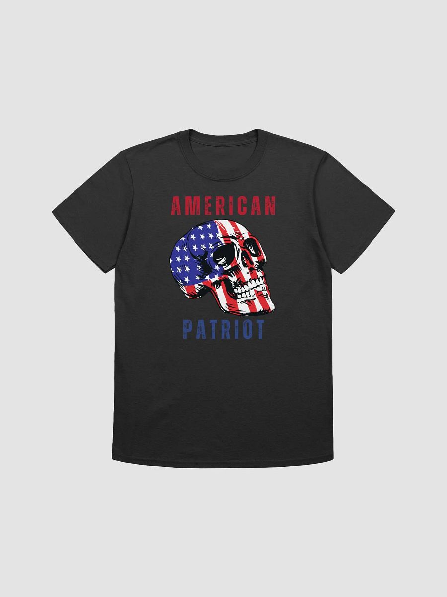 American Patriot Skull Unisex T-Shirt product image (3)