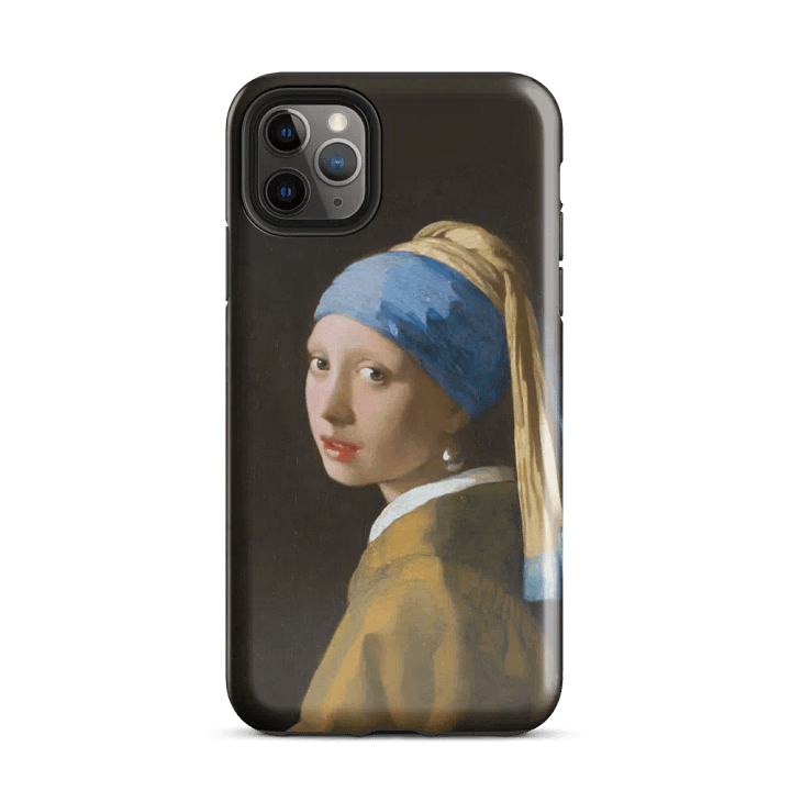 Girl with a Pearl Earring iPhone® Tough Case product image (51)