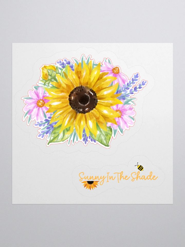 Sunflower Serenade Kiss Cut Stickers product image (3)
