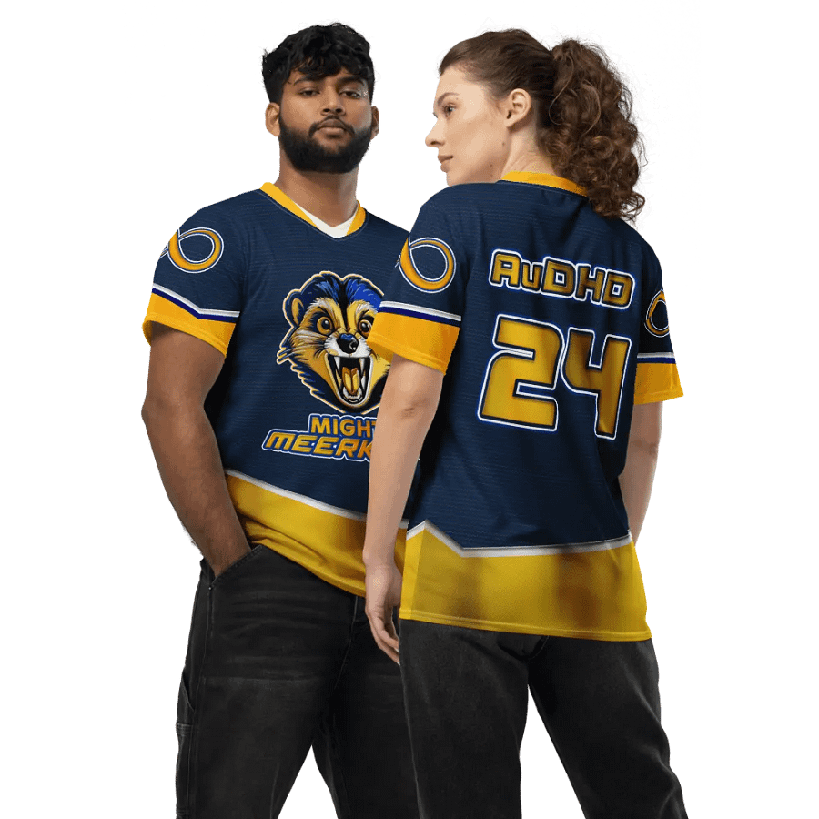 Mighty Meerkats Official Sportsball Jersey (Carbon Fiber Edition) product image (4)