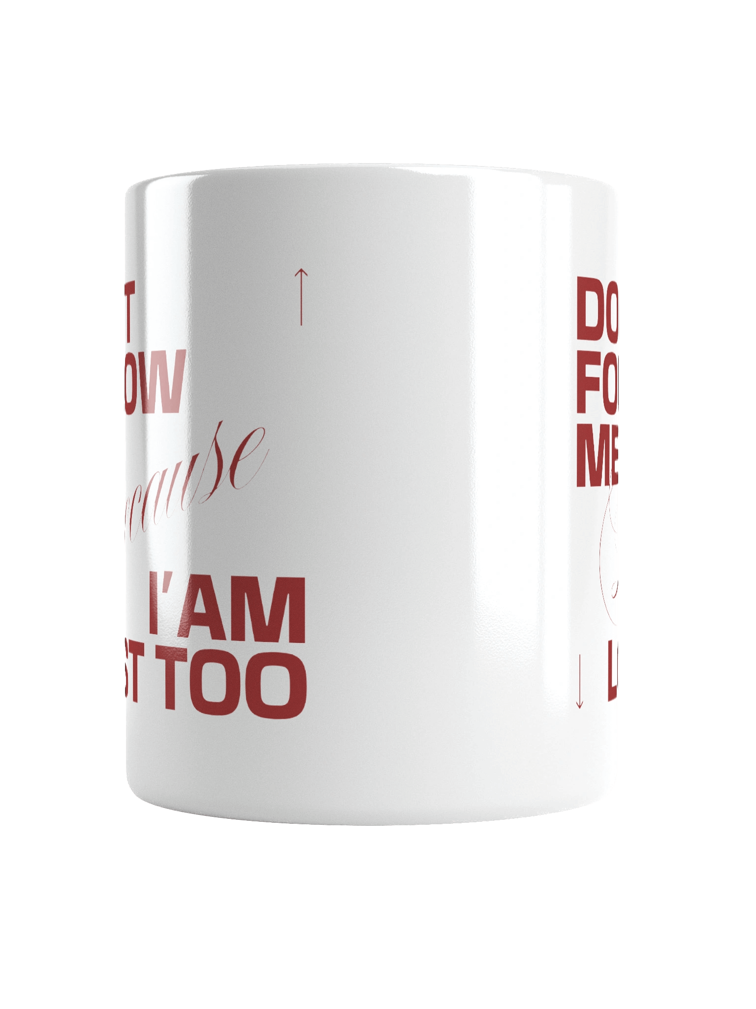 Lost | White Glossy Mug product image (6)