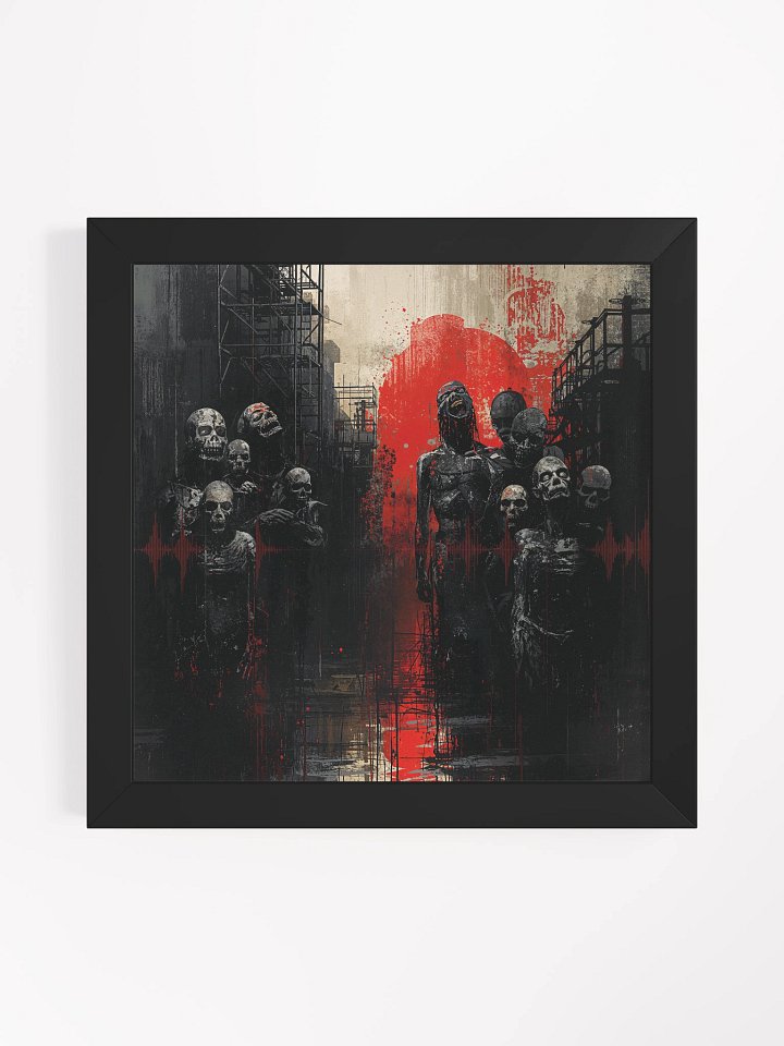 The Crimson Rising Framed Print product image (3)