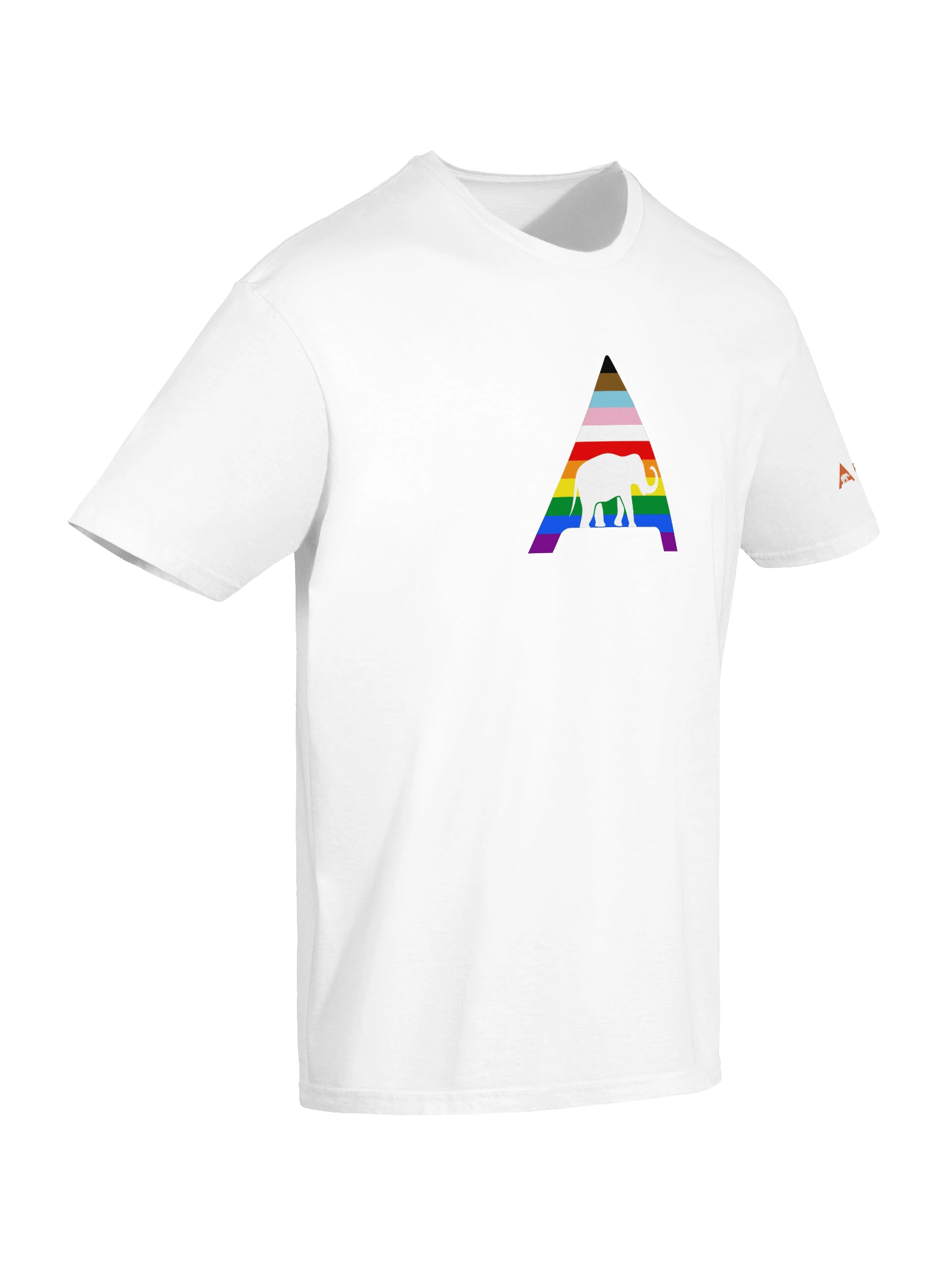 Rainbow ElePHPant Unisex T-Shirt (Light mode) product image (2)