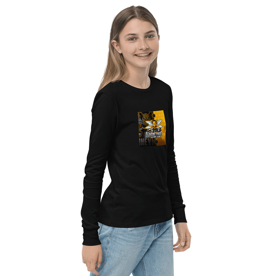 Logo With Texture Youth Long Sleeve T-Shirt product image (10)