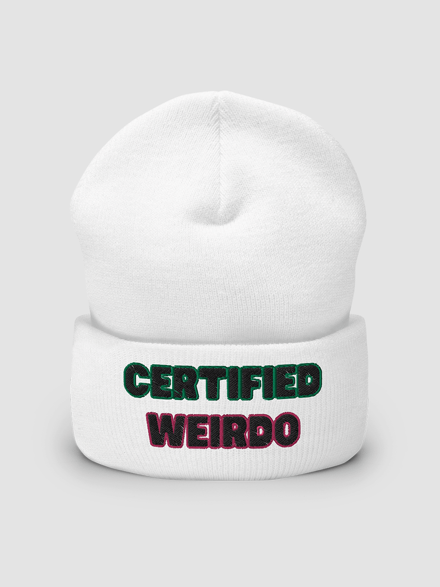 Certified Weirdo - Cuffed Beanie product image (2)