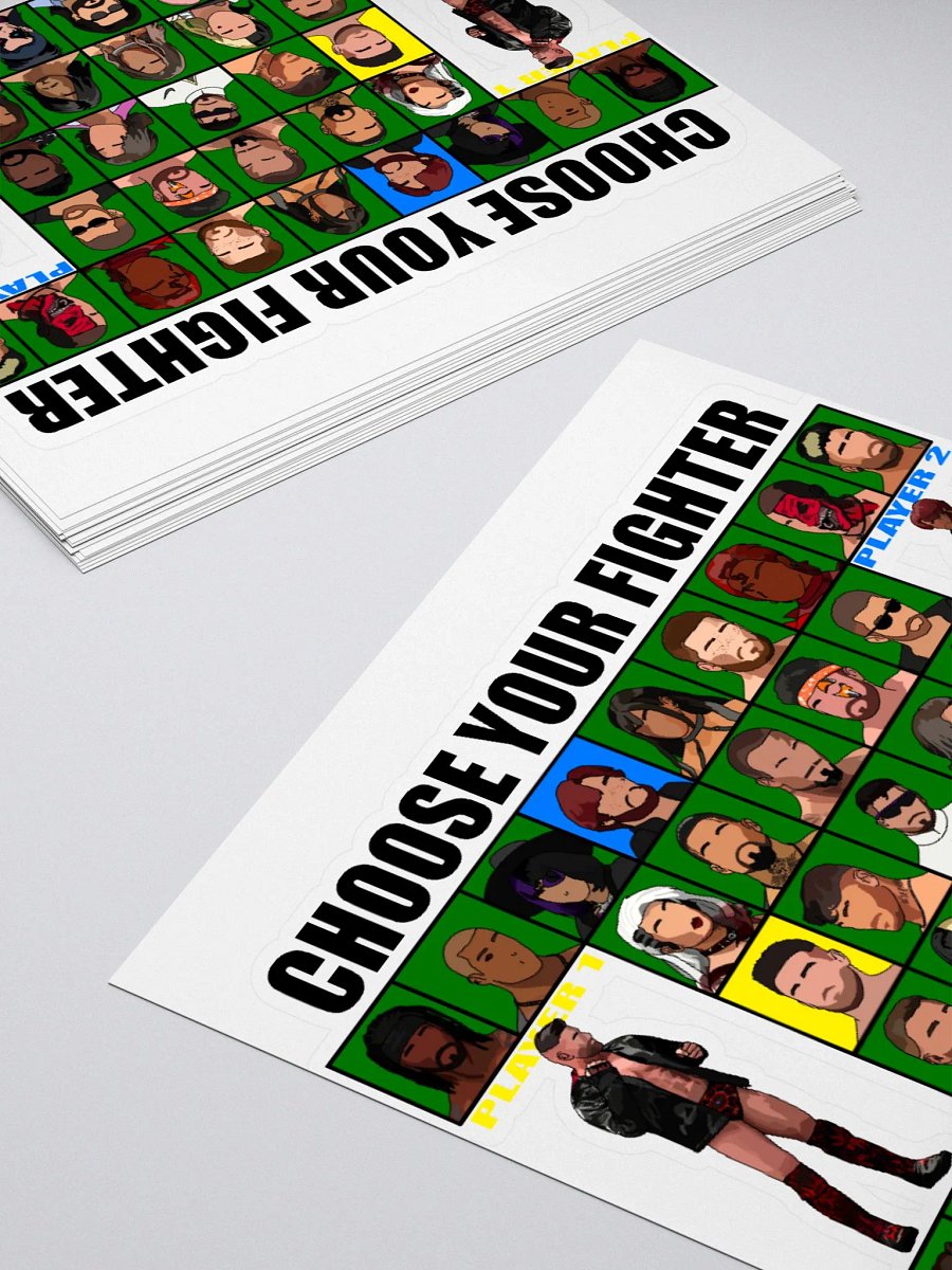 PEPW Choose Your Fighter MVH vs Connor Sticker product image (4)