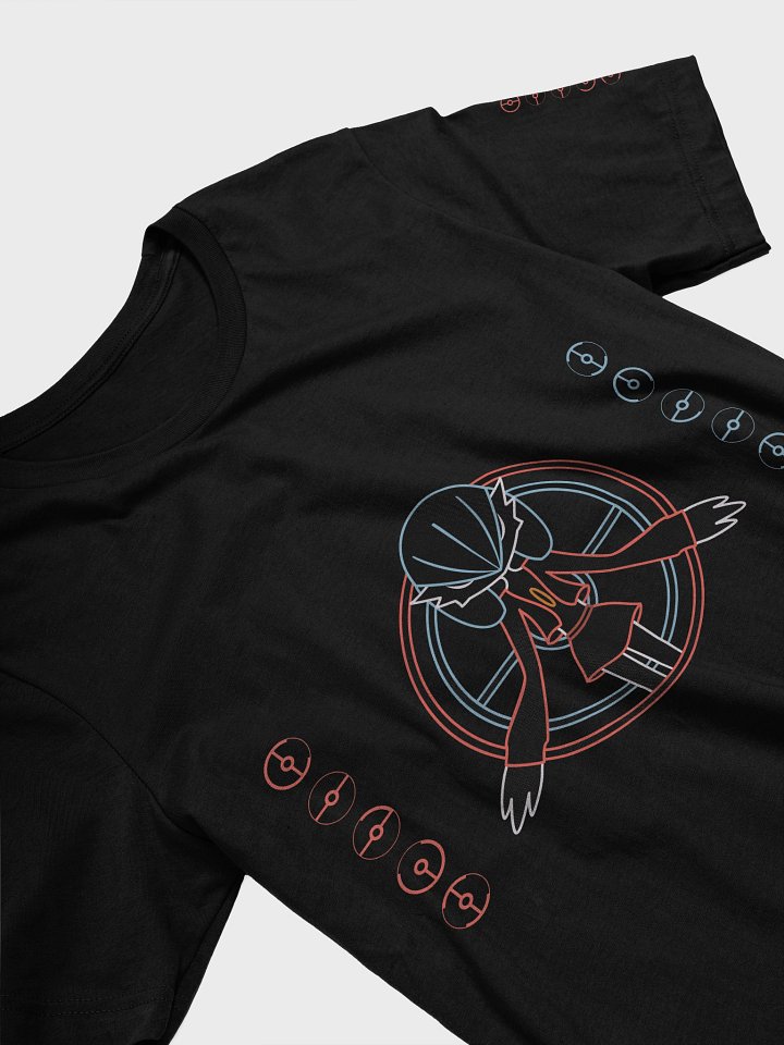 Helia (Lea) Neon-style Illustration Supersoft T-shirt product image (2)