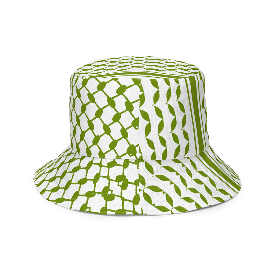 Olive Keffiyeh Unisex Bucket Hat product image (4)