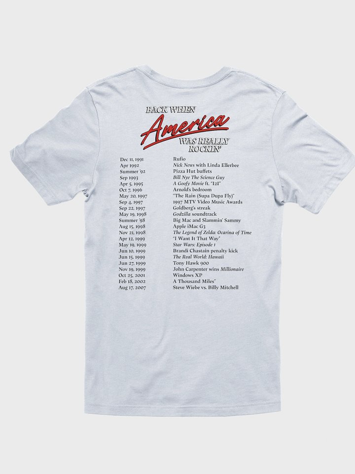Back When America Was Really Rockin' T-Shirt product image (2)