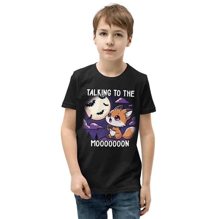 Moonlit Fox Youth T-Shirt product image (1)