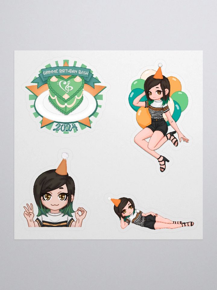 2024 Birthday Bash Sticker Sheet product image (1)