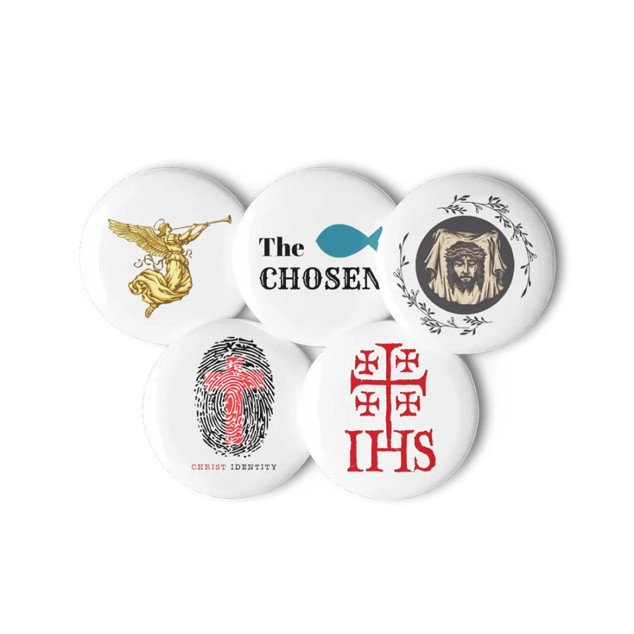 Holy Cross Pin Button Set product image (11)