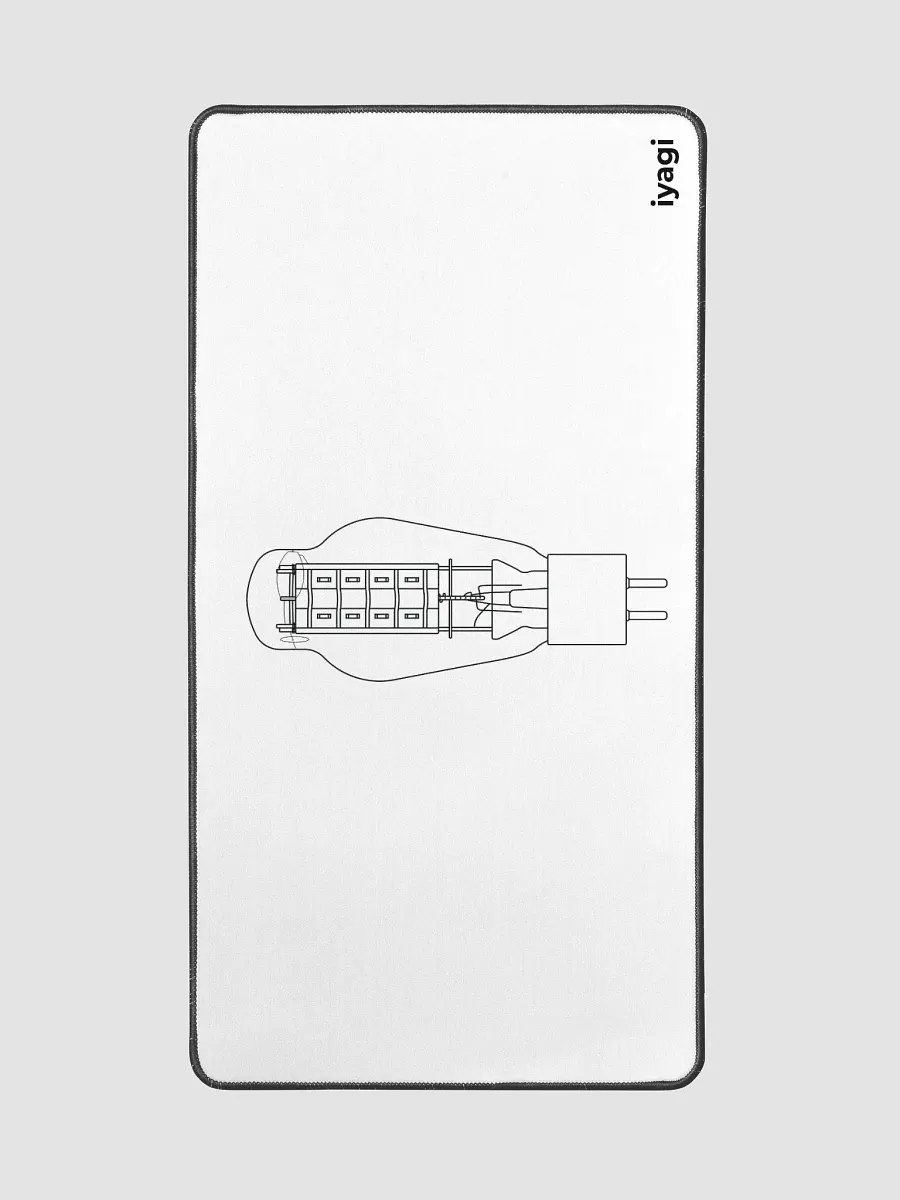 iyagi 300B Tube Desk Mat (white) product image (2)
