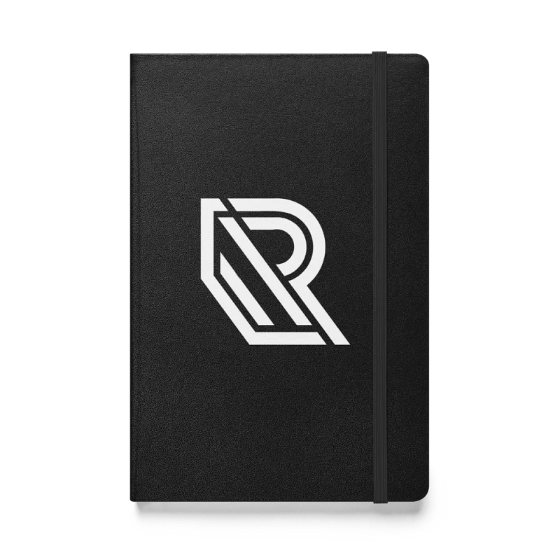 White Logo Notebook