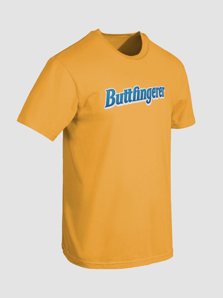 Buttingerer Parody-Style Bold Yellow T-Shirt product image (31)