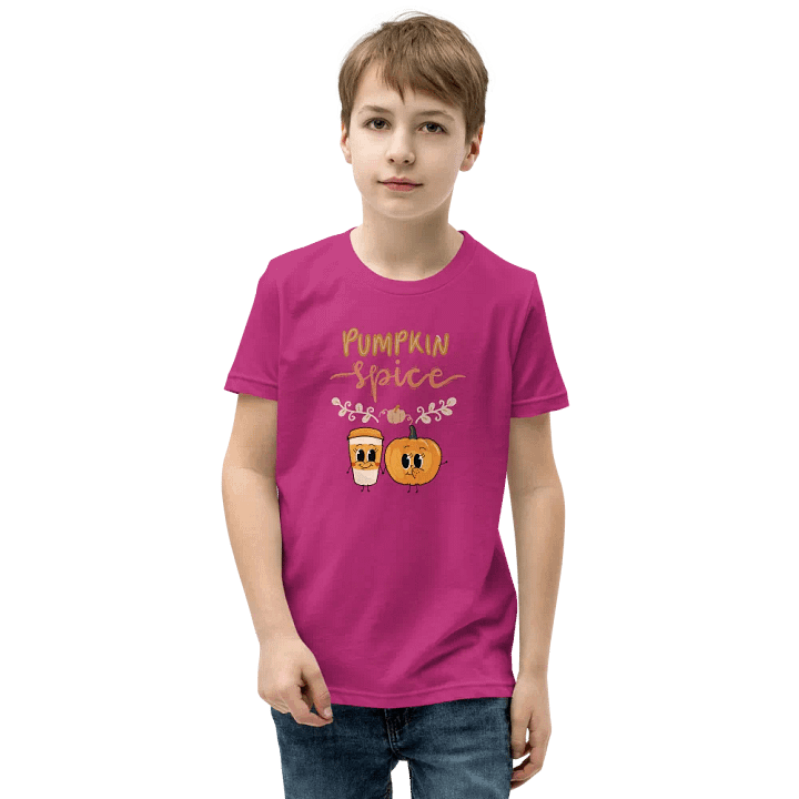 Pumpkin Spice Adventures Youth T-Shirt product image (6)