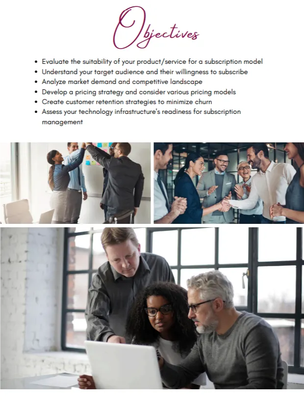 Subscription Model Readiness Workbook product image (2)