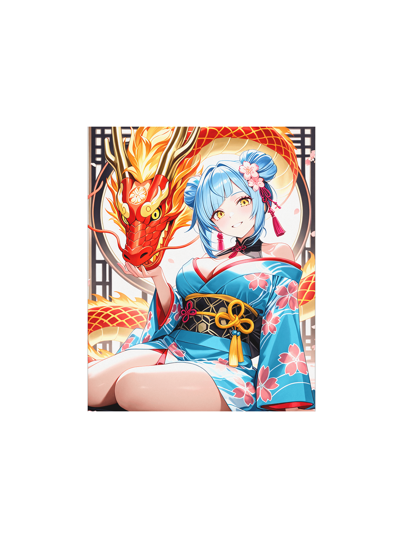 Skyla Japanese Dragon #1 Print product image (2)