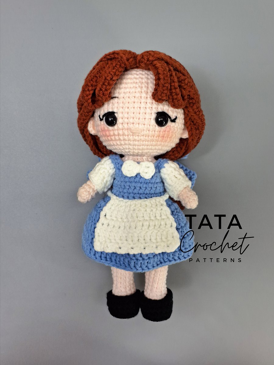 PDF -♡- Doll Dress Up & Transformation -♡- Belle Princess Amigurumi Crochet Pattern product image (11)
