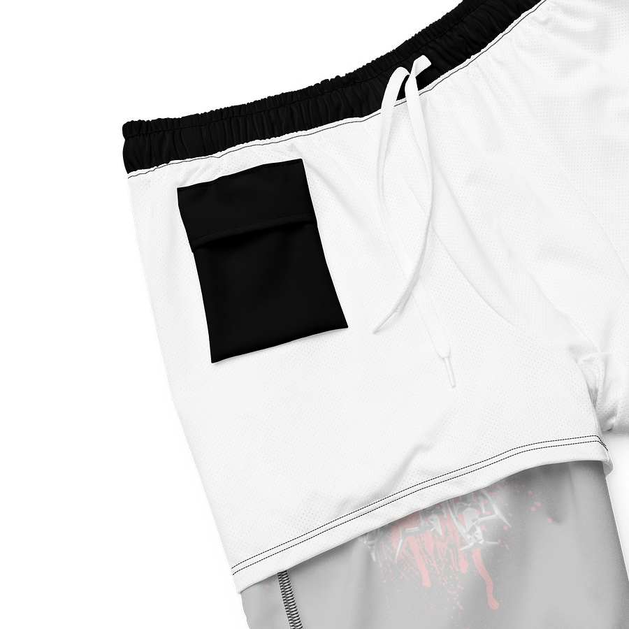 BLOODSPLAT 420 LOGO SWIM TRUNKS product image (6)