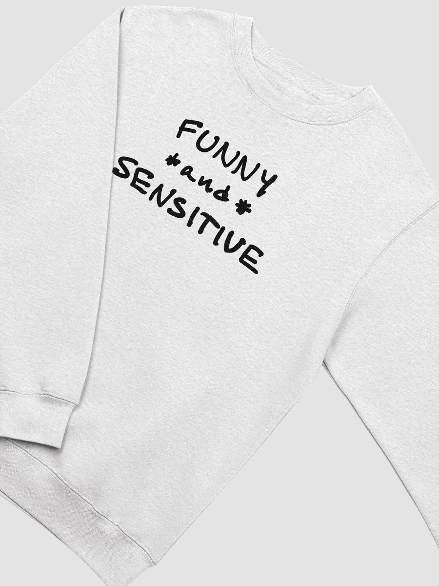 FUNNY *and* SENSITIVE printed crewneck product image (4)