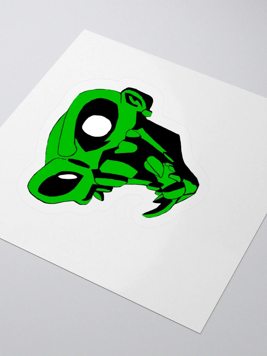 Zombie MonKey Green Sticker product image (8)