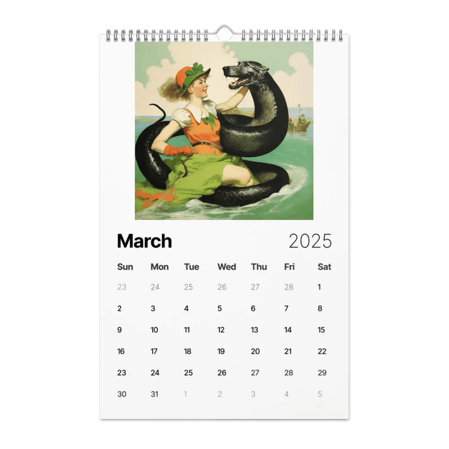 12 Great American Holidays - Wall Calendar for 2025 product image (4)