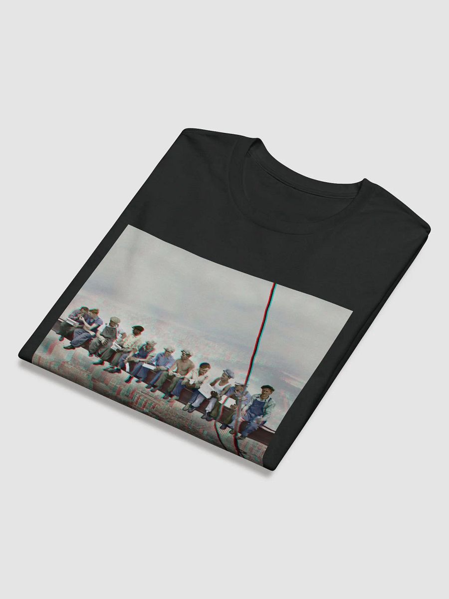 Urban Heights 3D Anaglyph Long Sleeve Shirt - Lunch atop Skyscraper in Color. New York 1932 product image (6)