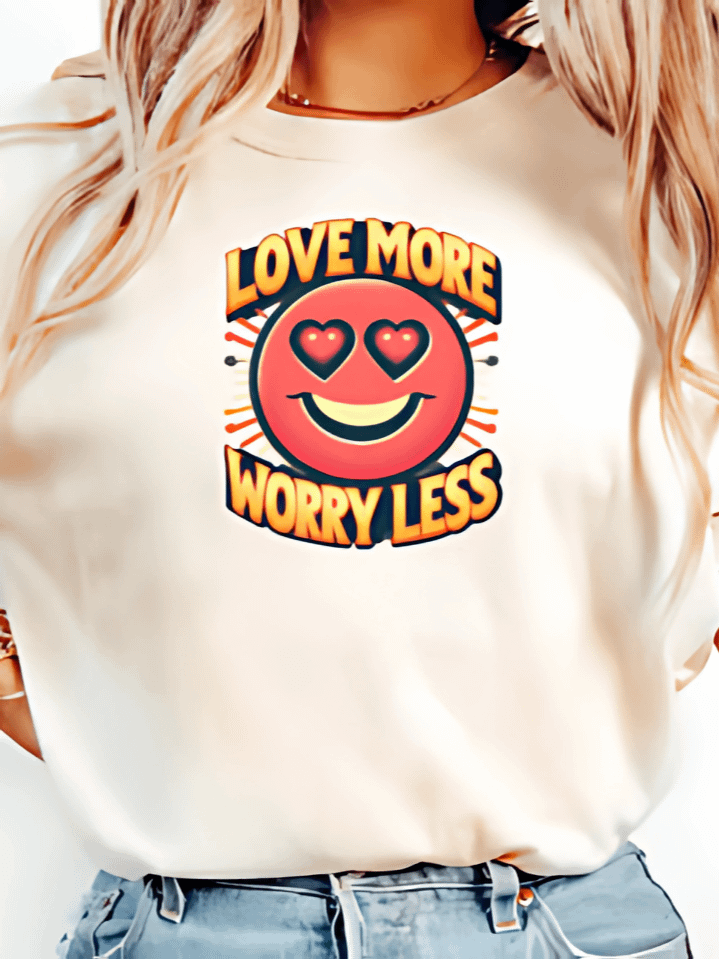 Groovy Valentine PNG Design – Hippie Smile & Heart Art for Women’s T-Shirts – Fun Valentine’s Gift – Instant Digital Download (300 DPI) product image (1)