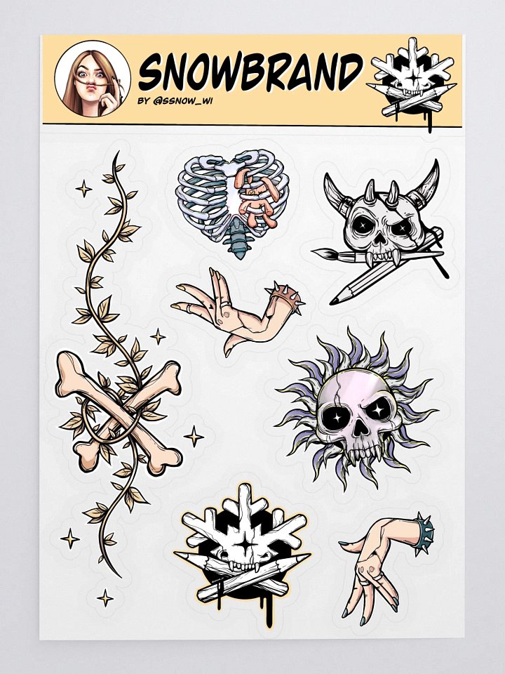 Shadow Sticker Pack product image (2)