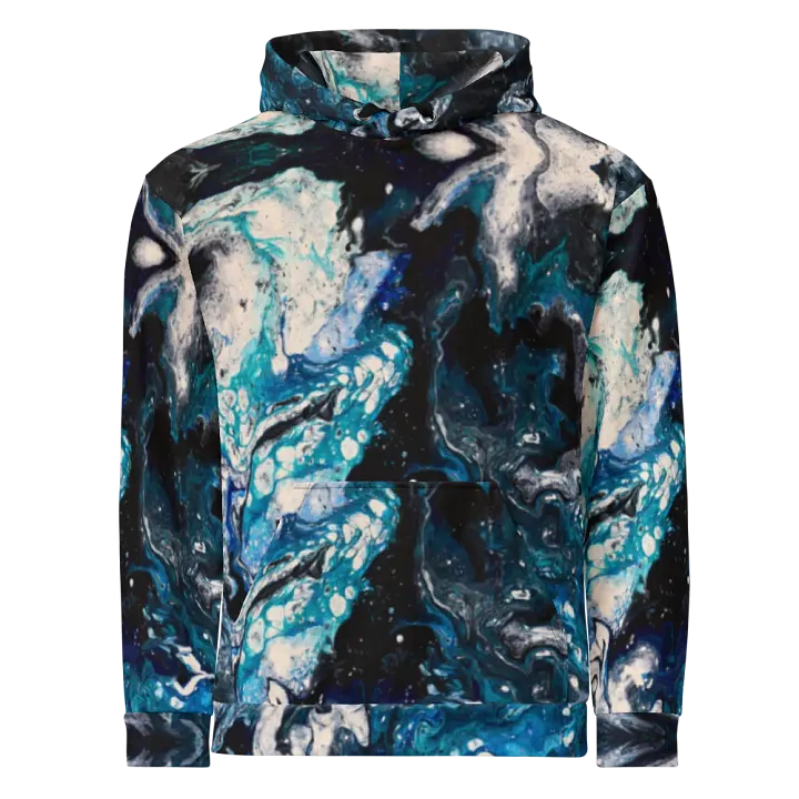 Abstract Water Hoodie product image (1)
