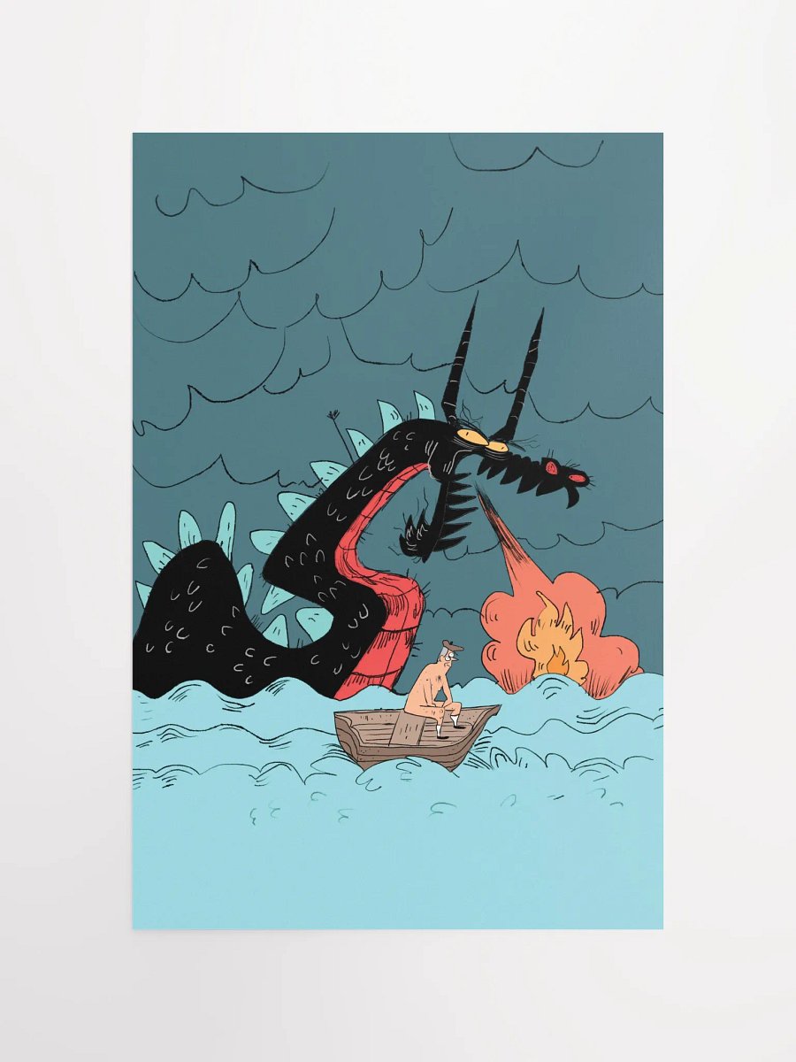 poster- the naked sailor who doesn't care anymore product image (4)