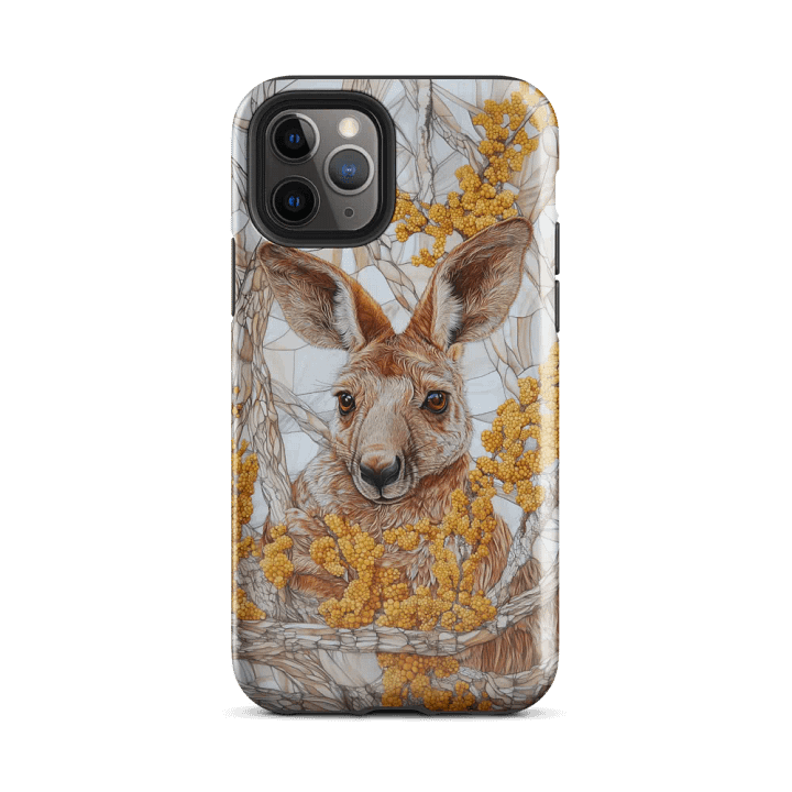 Kangaroo Golden Wattle - Tough Phone Case product image (2)