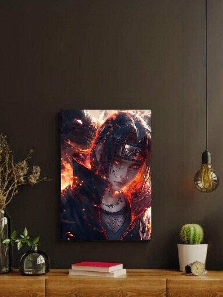 Naruto – Itachi Crimson Requiem – 8x10 Metal Print product image (2)