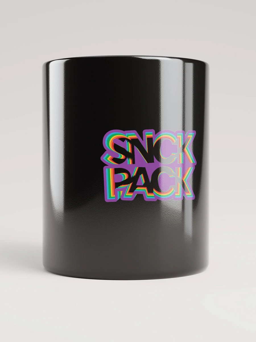 Green Snck Pack on Black Mug product image (1)