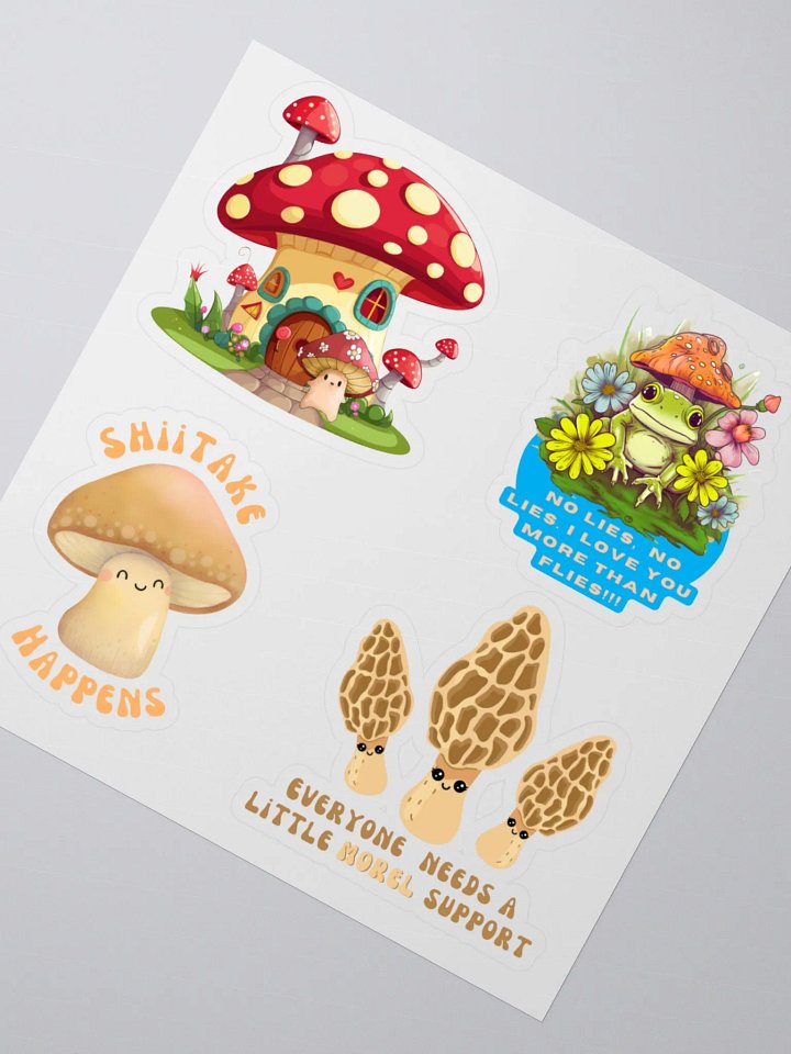 Funny Fungi stickers product image (2)