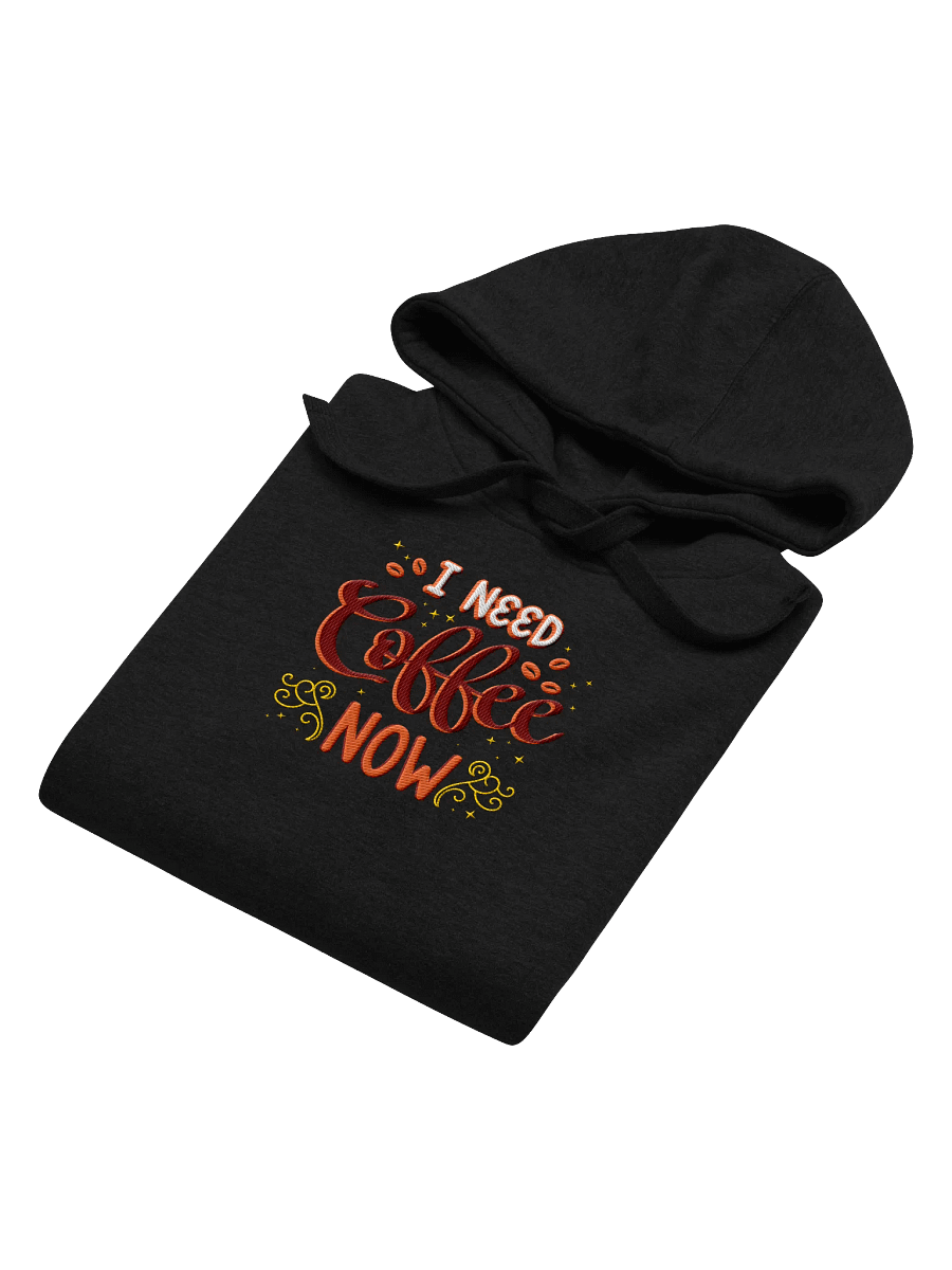 Starry Coffee Craving Embroidered Unisex Premium Hoodie product image (4)