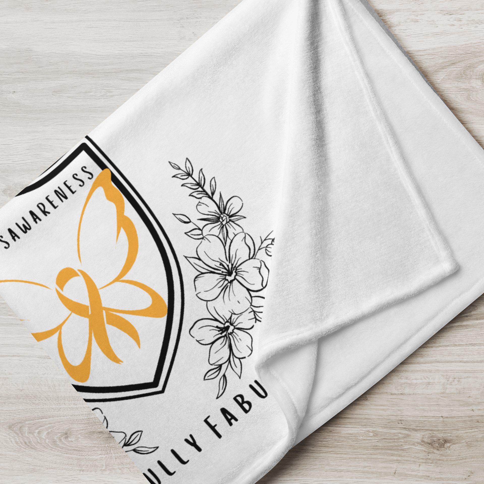 Your Smile is Your Armor Throw Blanket product image (7)