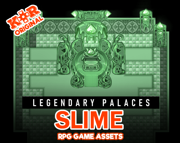 KR Legendary Palaces ~ Slime Tileset for RPGs product image (1)