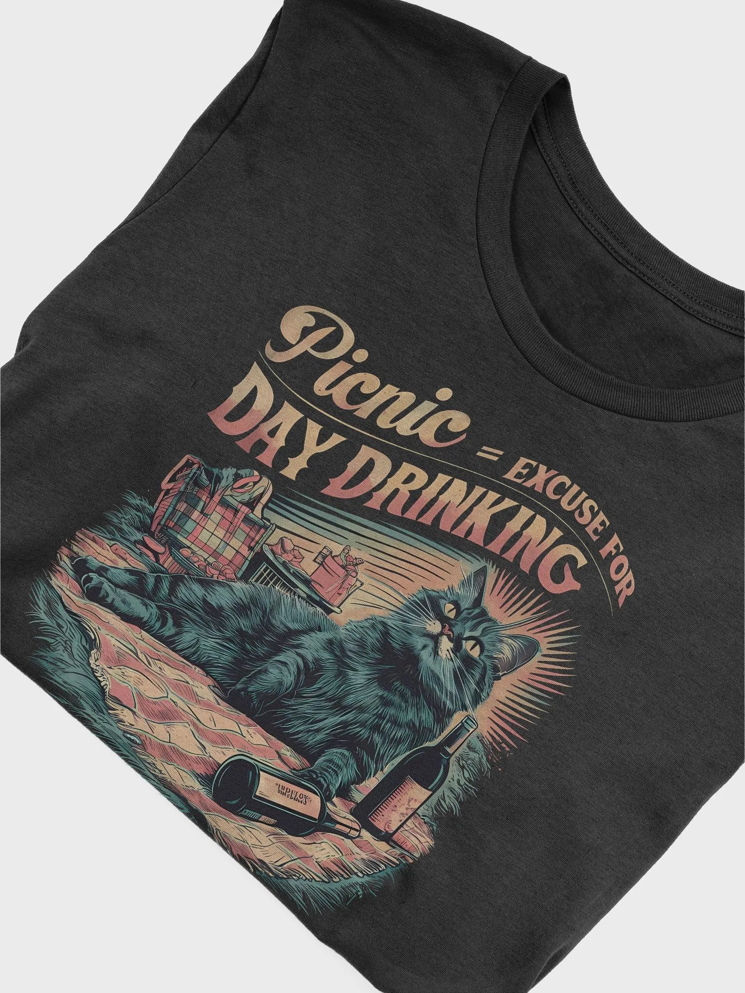 Picnic Day Drinking Cat product image (52)
