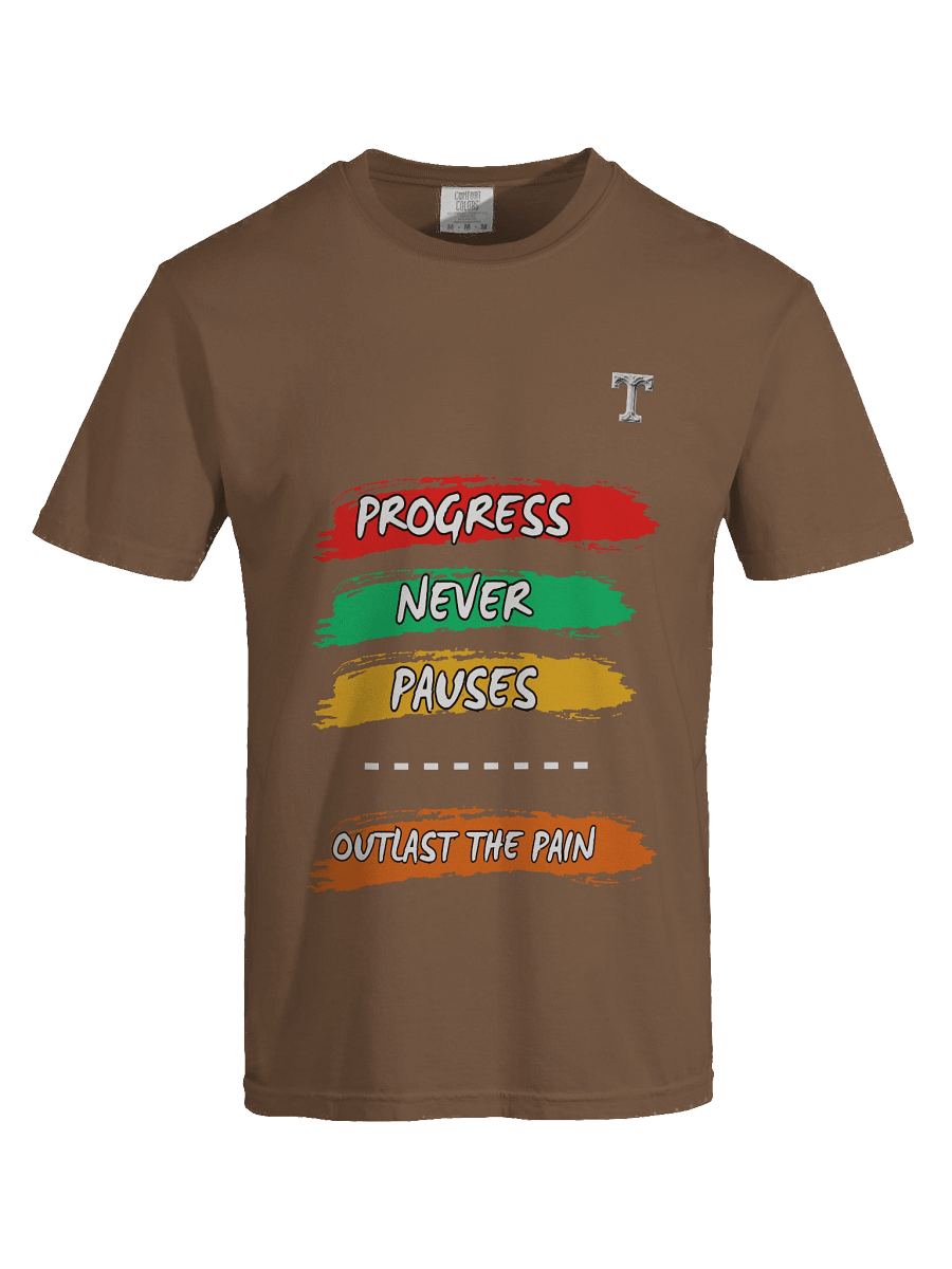 Gym Motivational Colorful Progress T-Shirt product image (90)